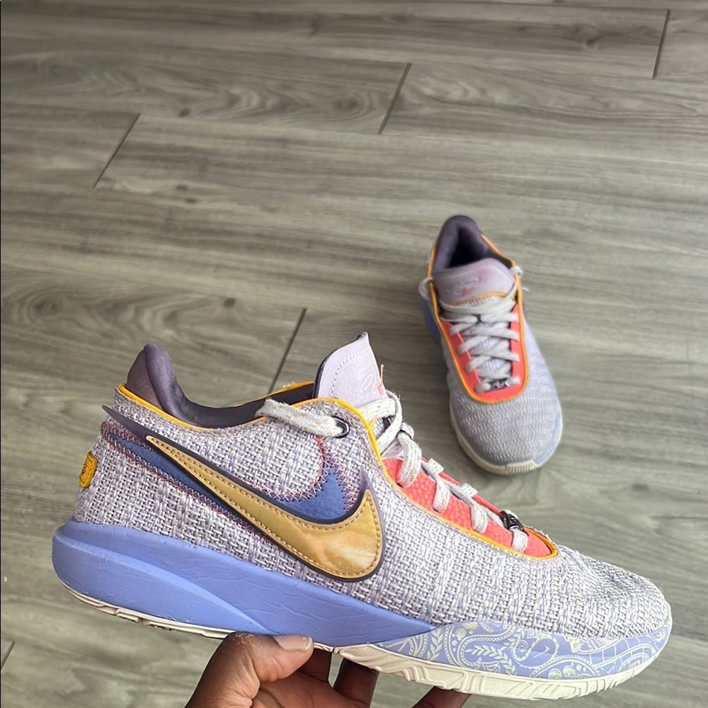 Nike LeBron 20 Multicolor Athletic Sneakers